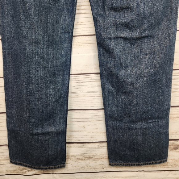 Levi's Relaxed Straight Fit Men's Big & Tall Jeans Size 44x34 Non Stretch - Picture 5 of 8